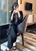 Tehzeeb Libas LUXURY EMBROIDER WITH FARSHI Women 2pcs