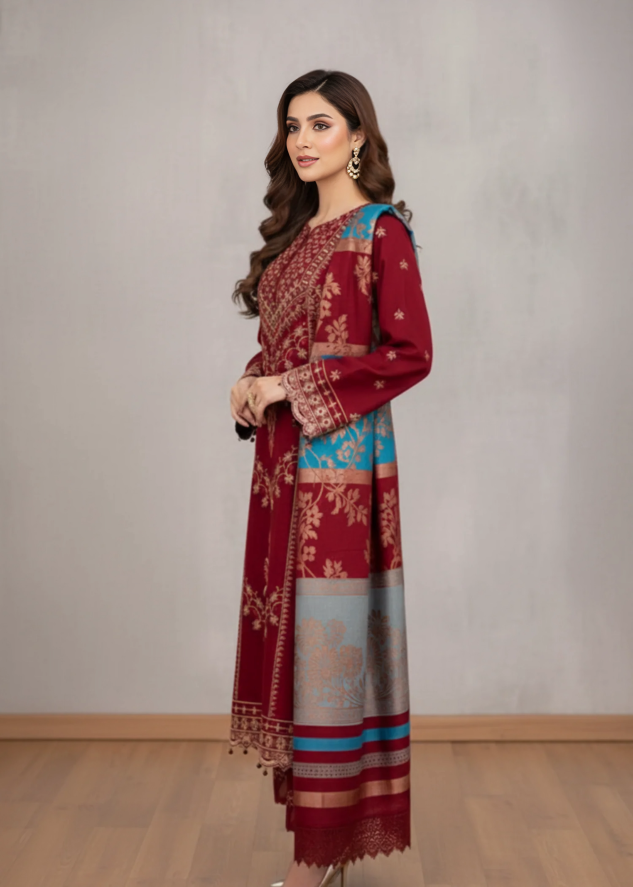 Shehroz Fashion Roselle Grace Women 3pcs