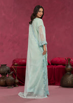 Four Season Boutique ZOBIA GHARARA ICEBLUE Women 3pcs