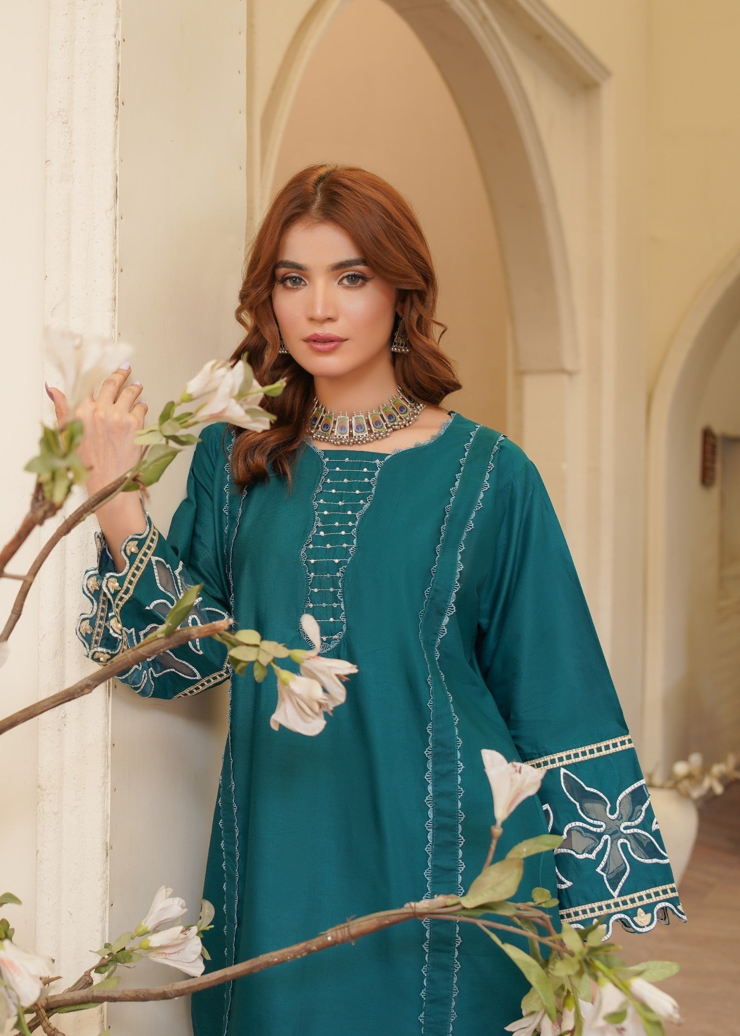 Gulposh Zeenat (Embroided ) See Green Women 2pcs