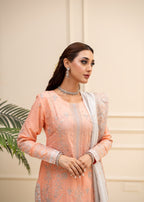 Alyssa Light salmon suit ALL406 Women 3pcs