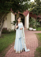 Sanskari.Pk Ammara Gharara Women 3pcs