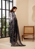 Khubsurat 4253 KH ST BLACK Printed Women 3pcs
