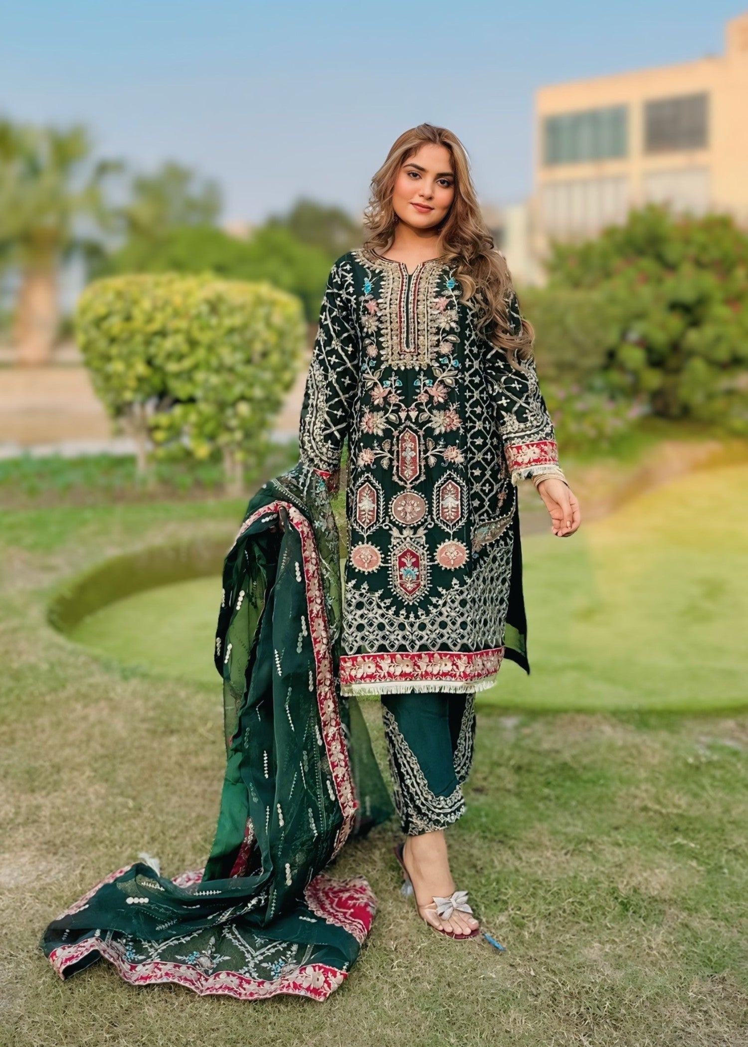 Waniya Awais WAS 92 Women 3pcs