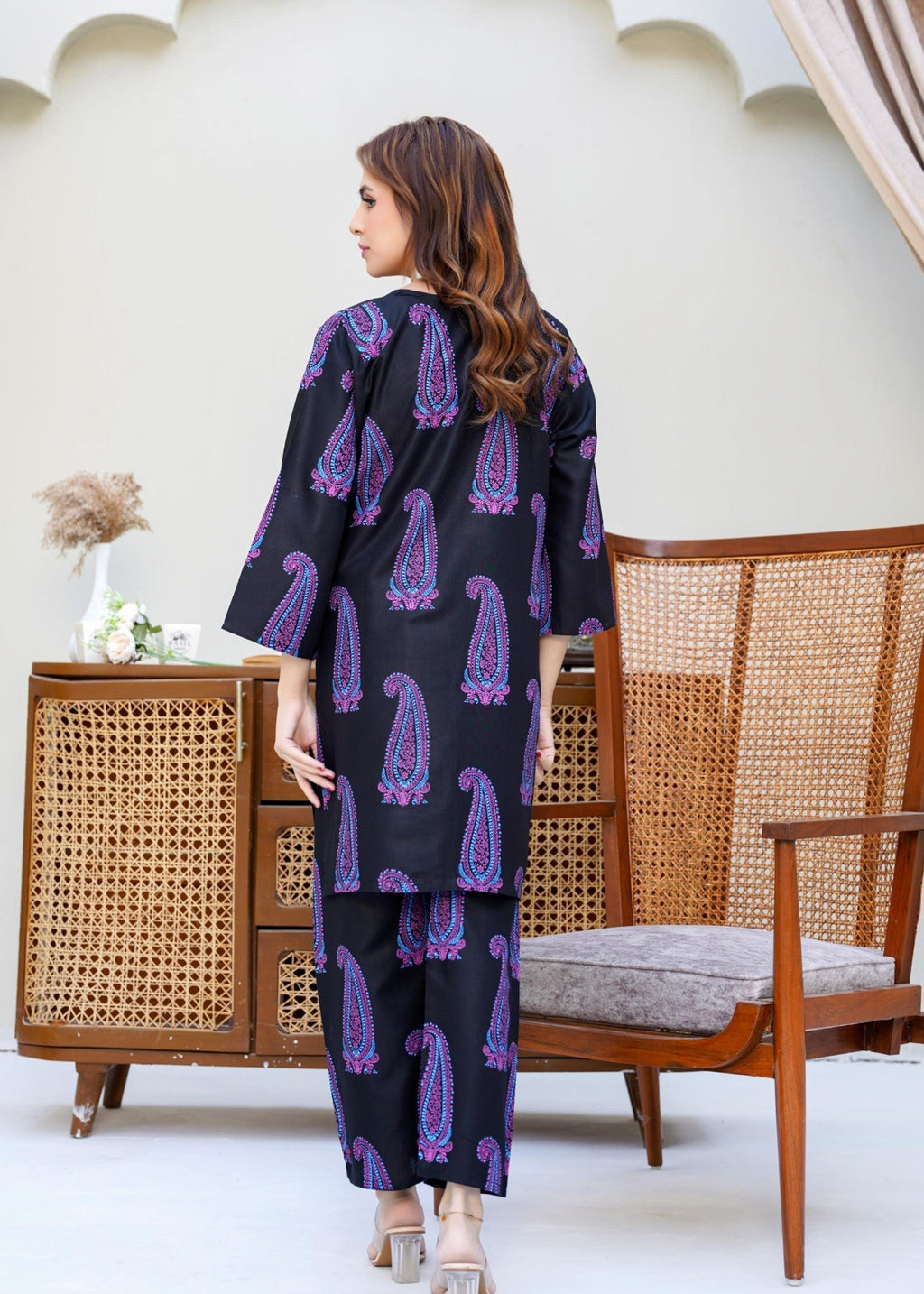 Chaudhary Arts soha black Women 2pcs