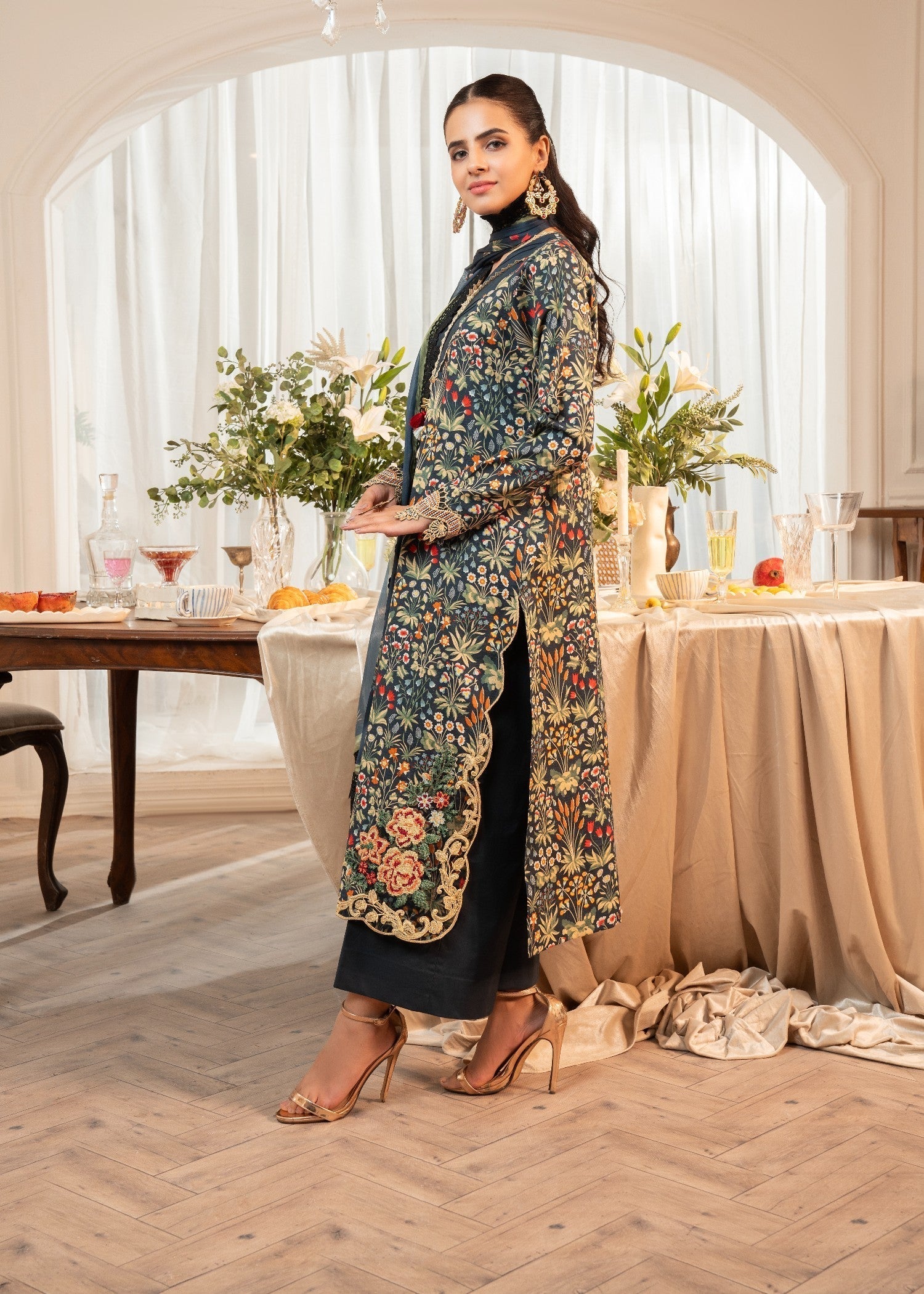 Maisa By Seven Star Printed Embroidered | MPT 2614 Women 3pcs