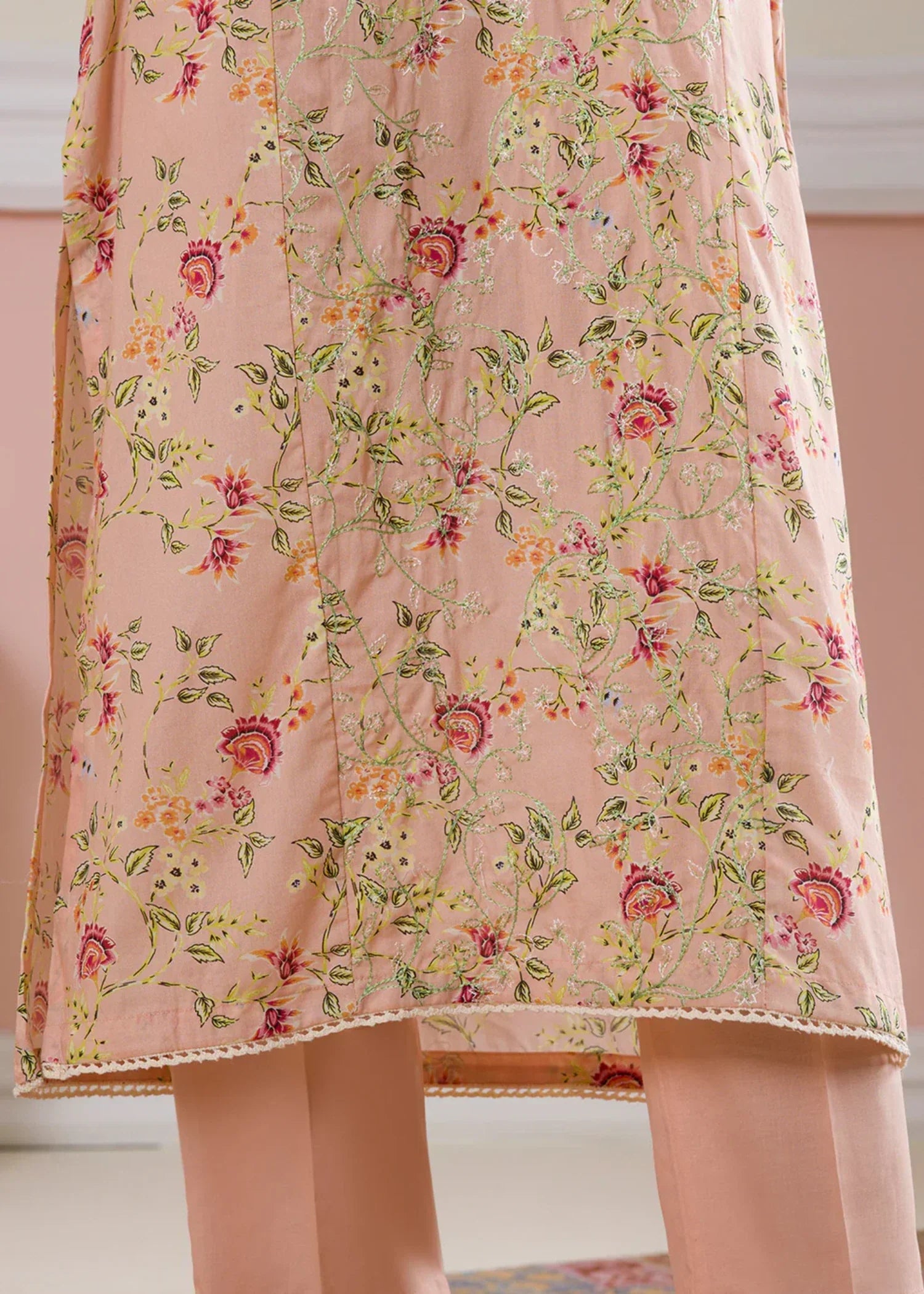 Zellbury WPS2531992 Peach Pink Women 3pcs