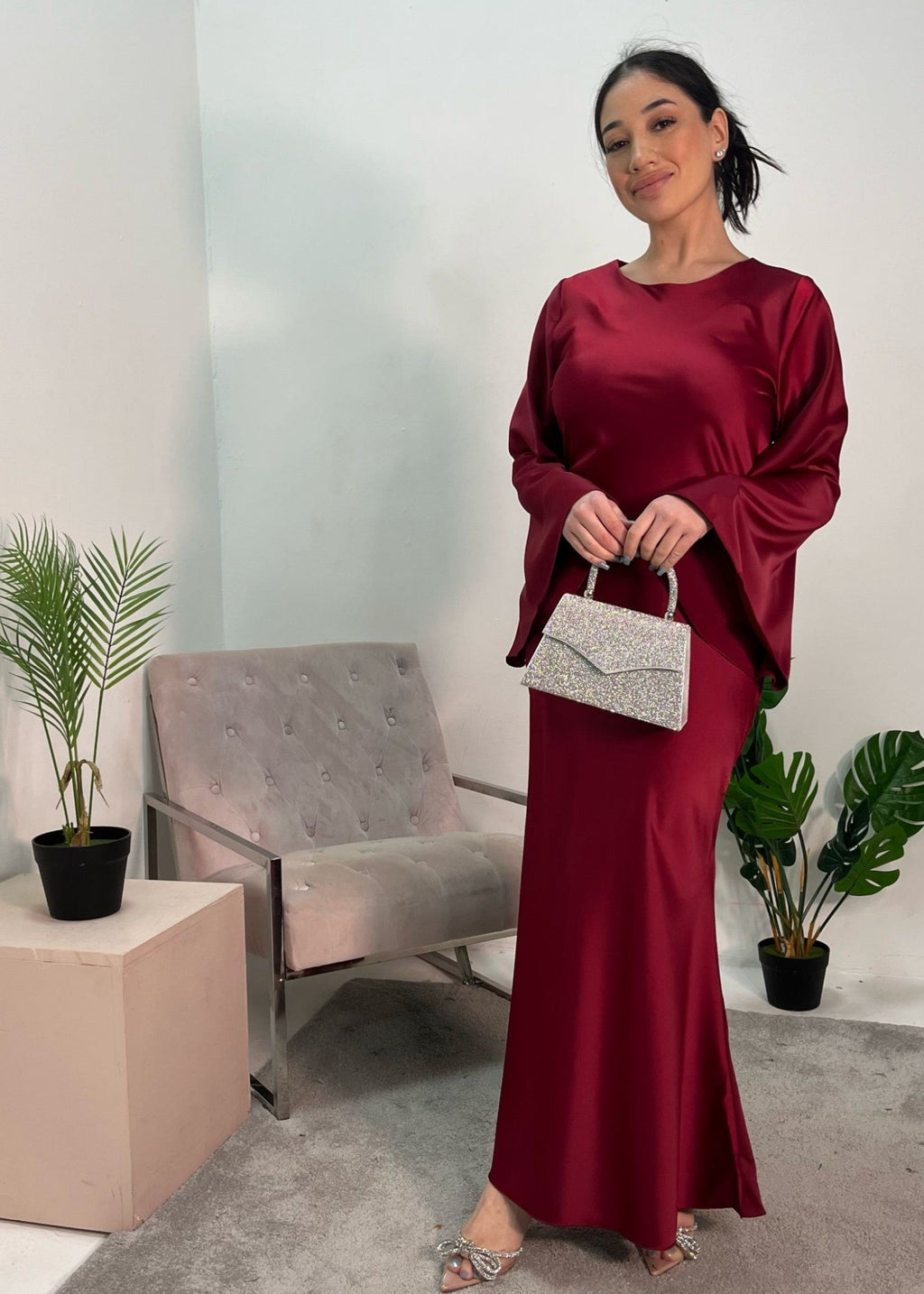 Bin Fatteh Western TIE BACK Women 1pcs