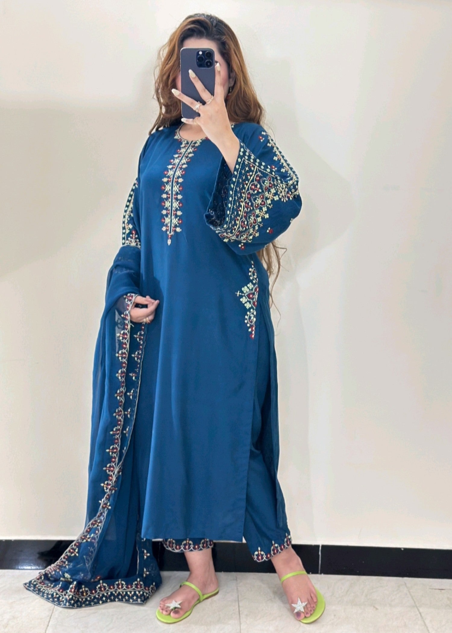 Tehzeeb Libas MASHAAL EMBROIDERED Women 3pcs