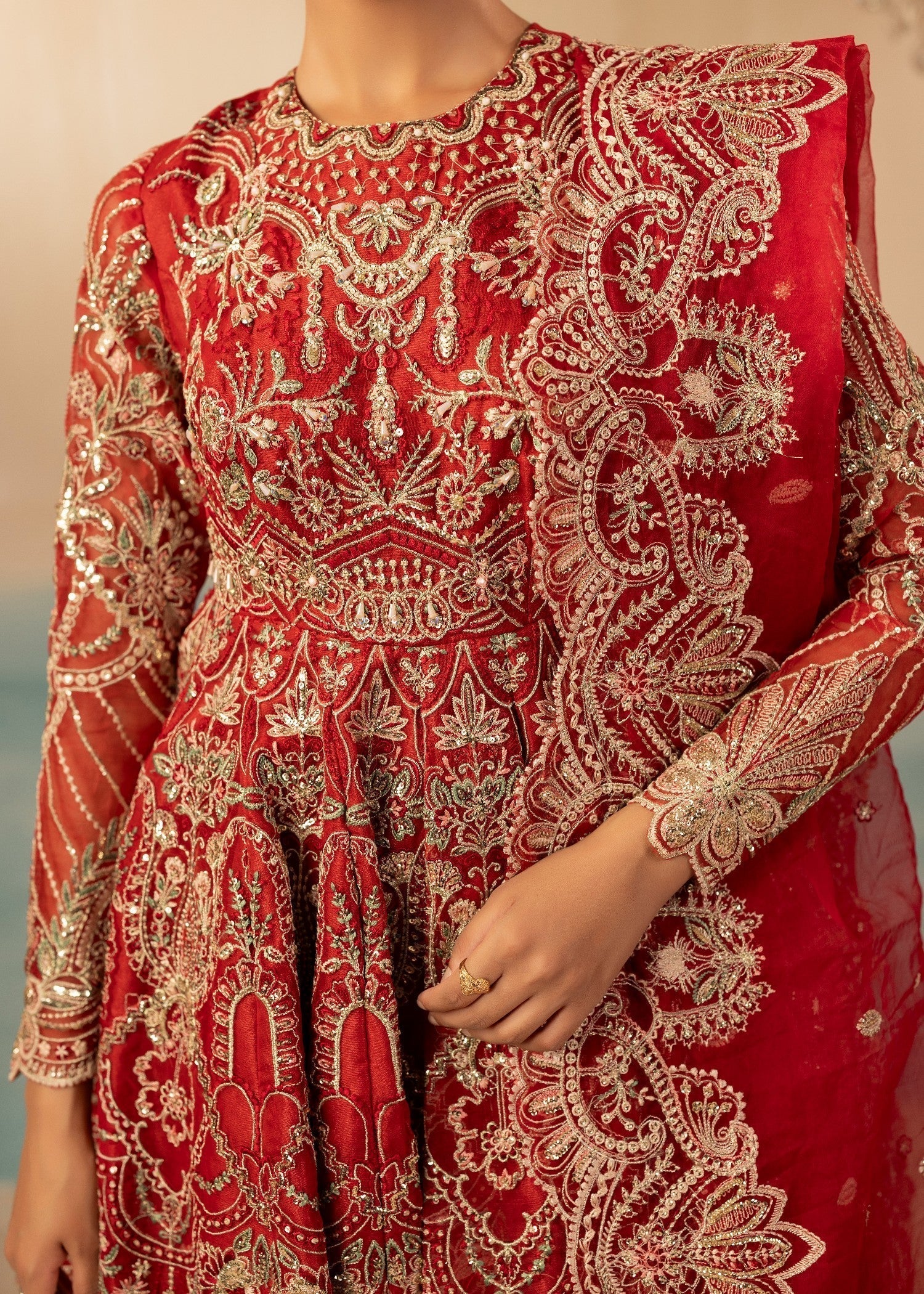 Diara Couture REET DF 45 RED Women 3pcs