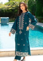 Shehroz Fashion TEHZEEB LAWN EMBROIDERY SUIT Women 2pcs