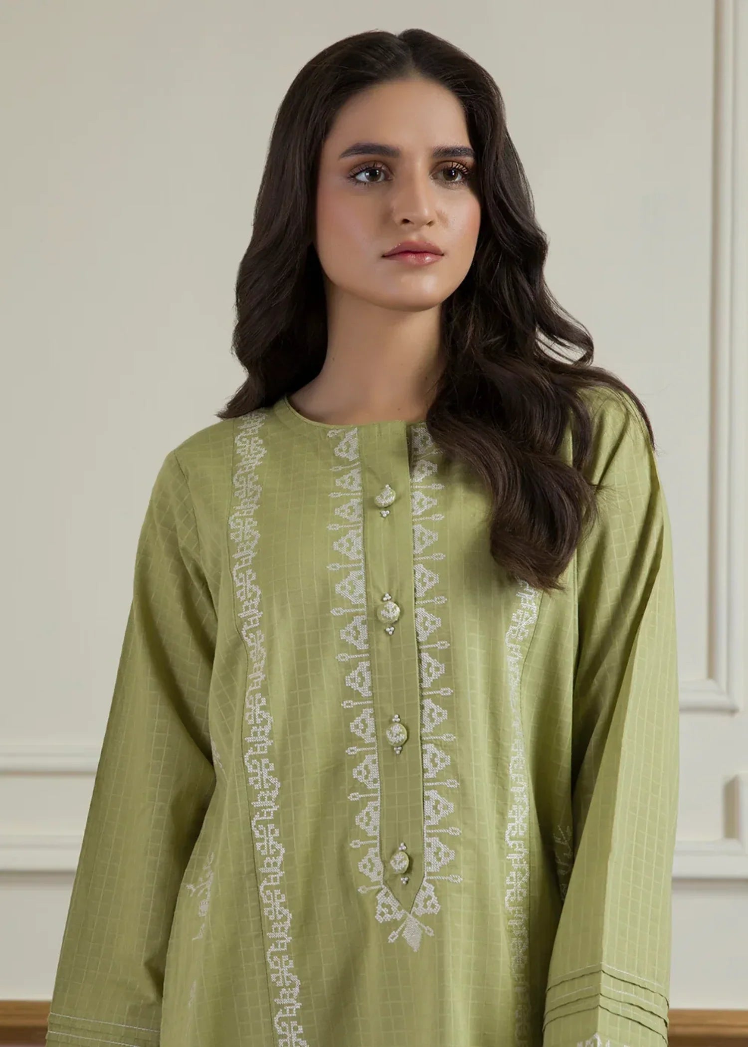 Zellbury WPS2512621 Green Women 1pcs