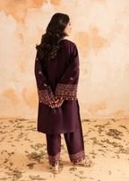 Afsarah Ruby Luxury Embroidered Stitched Dress Women 2pcs