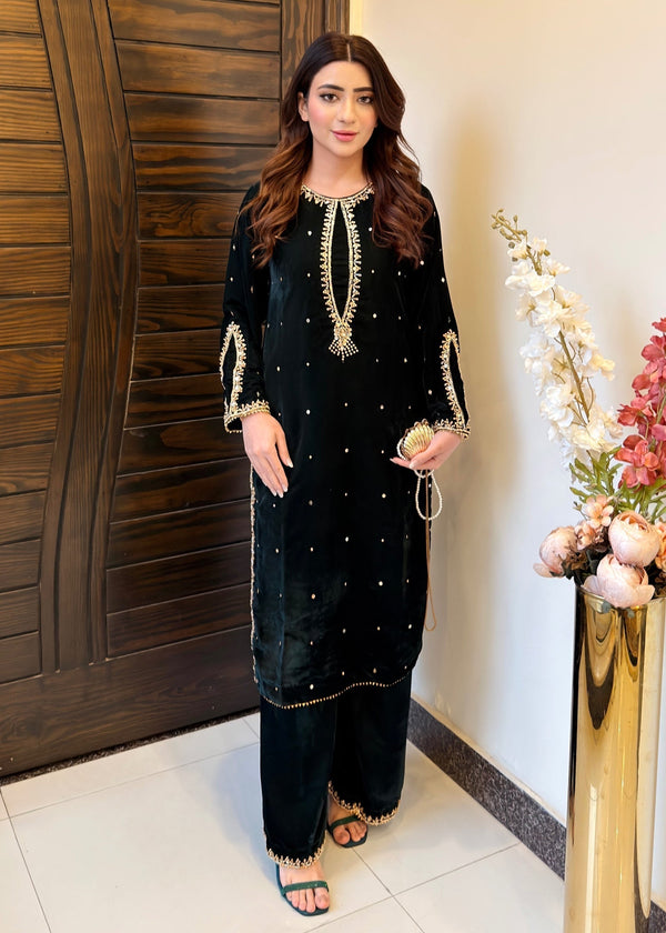 Laal Clothing Velvet V 09 Women 2pcs