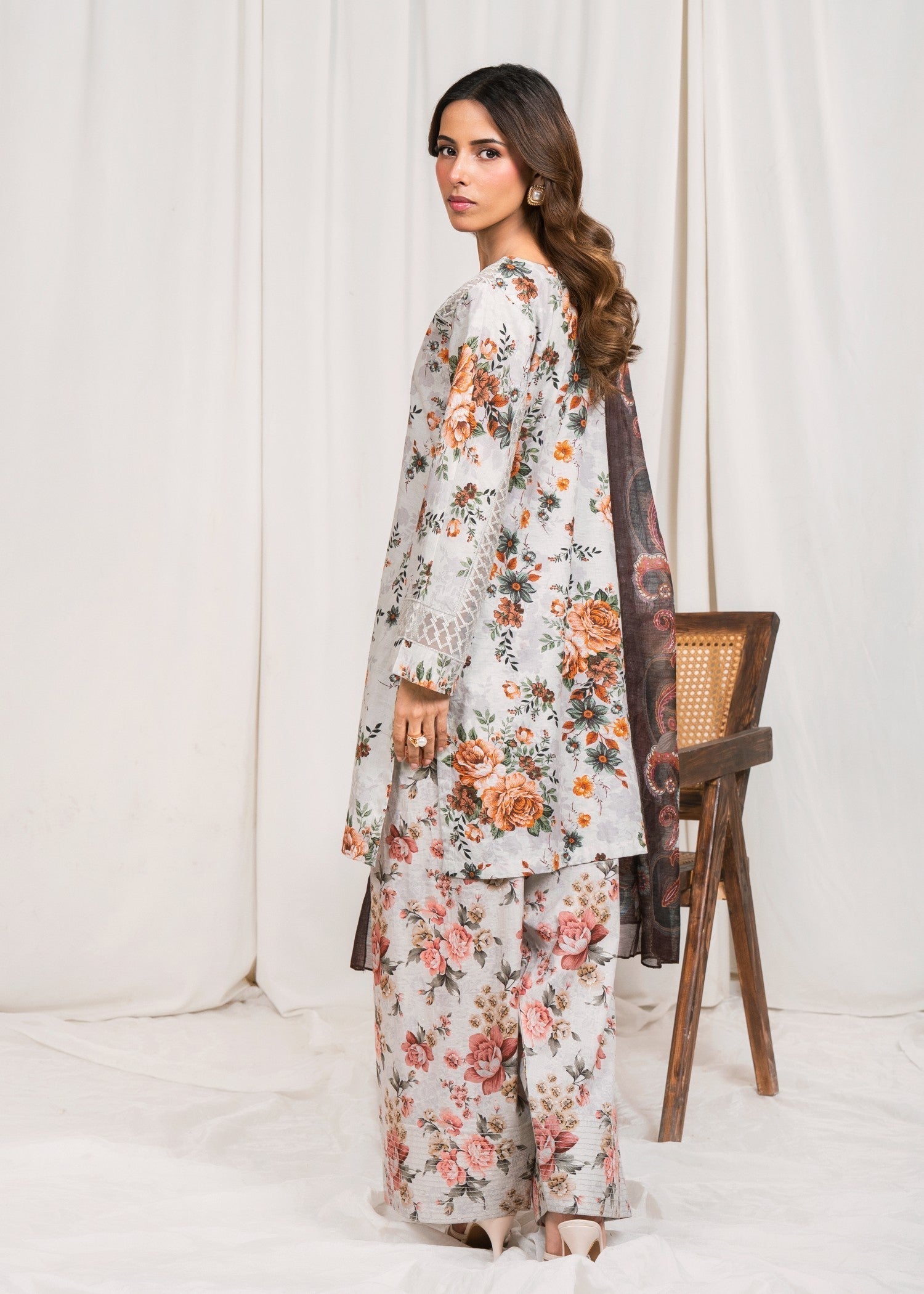 Sahibas By Mirza Mahpara Grey Women 3pcs