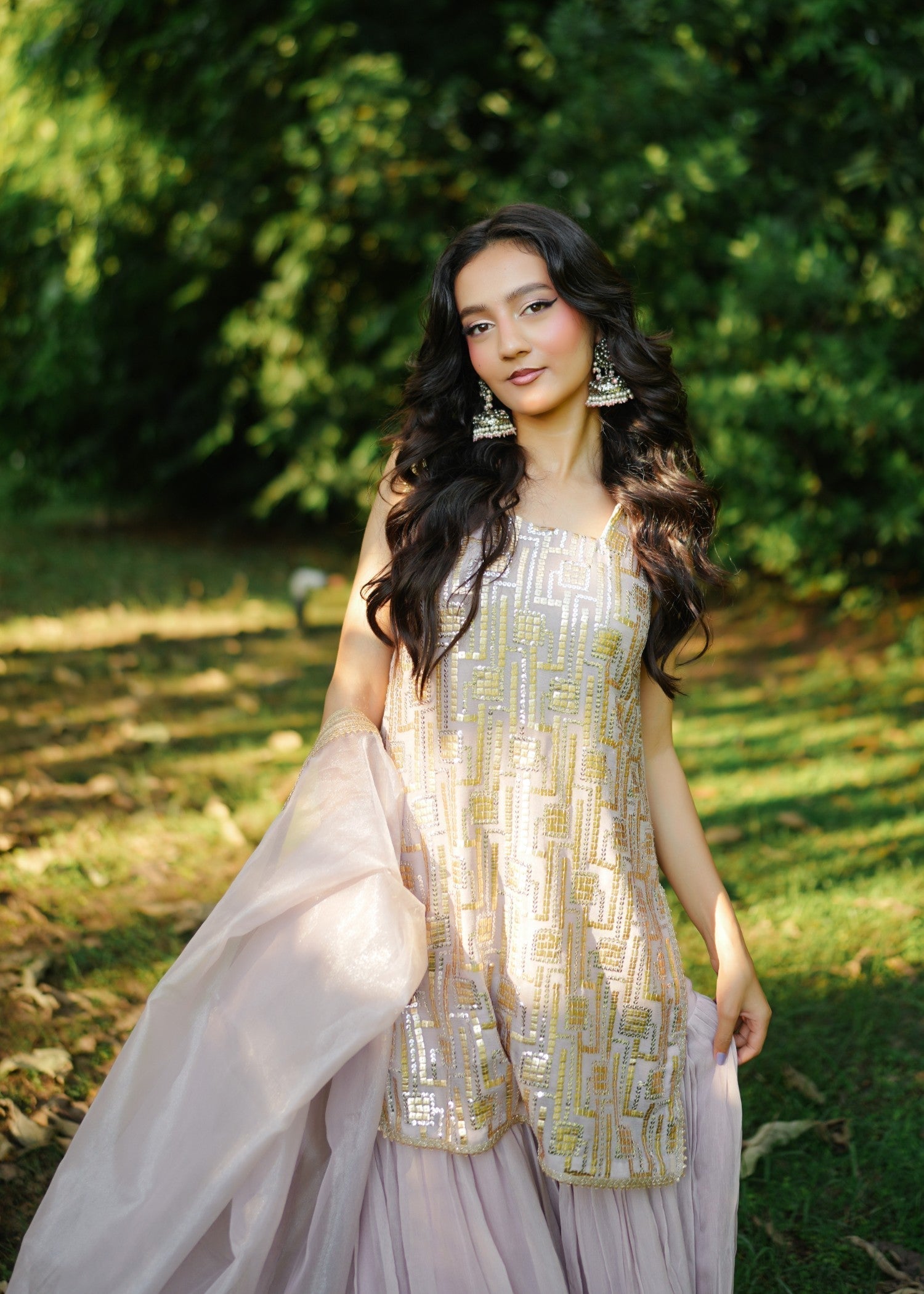 Fashion Trends 4 U Rabia's Sharara Women 3pcs