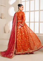 Al Burhan Apparel MEHRAAB RUST Women 3pcs