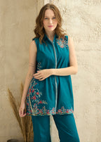 Kiara Lumira – Embroidered Co ords Set Women 2pcs