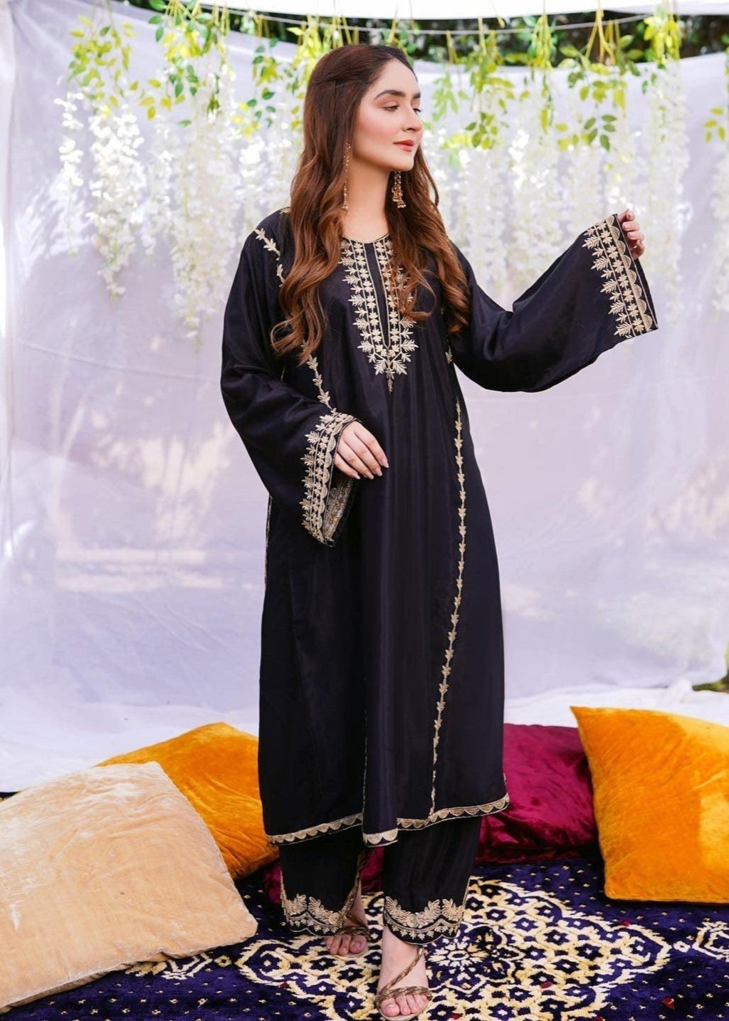 Akhrot Clothing BS Frock Suit Women 2pcs