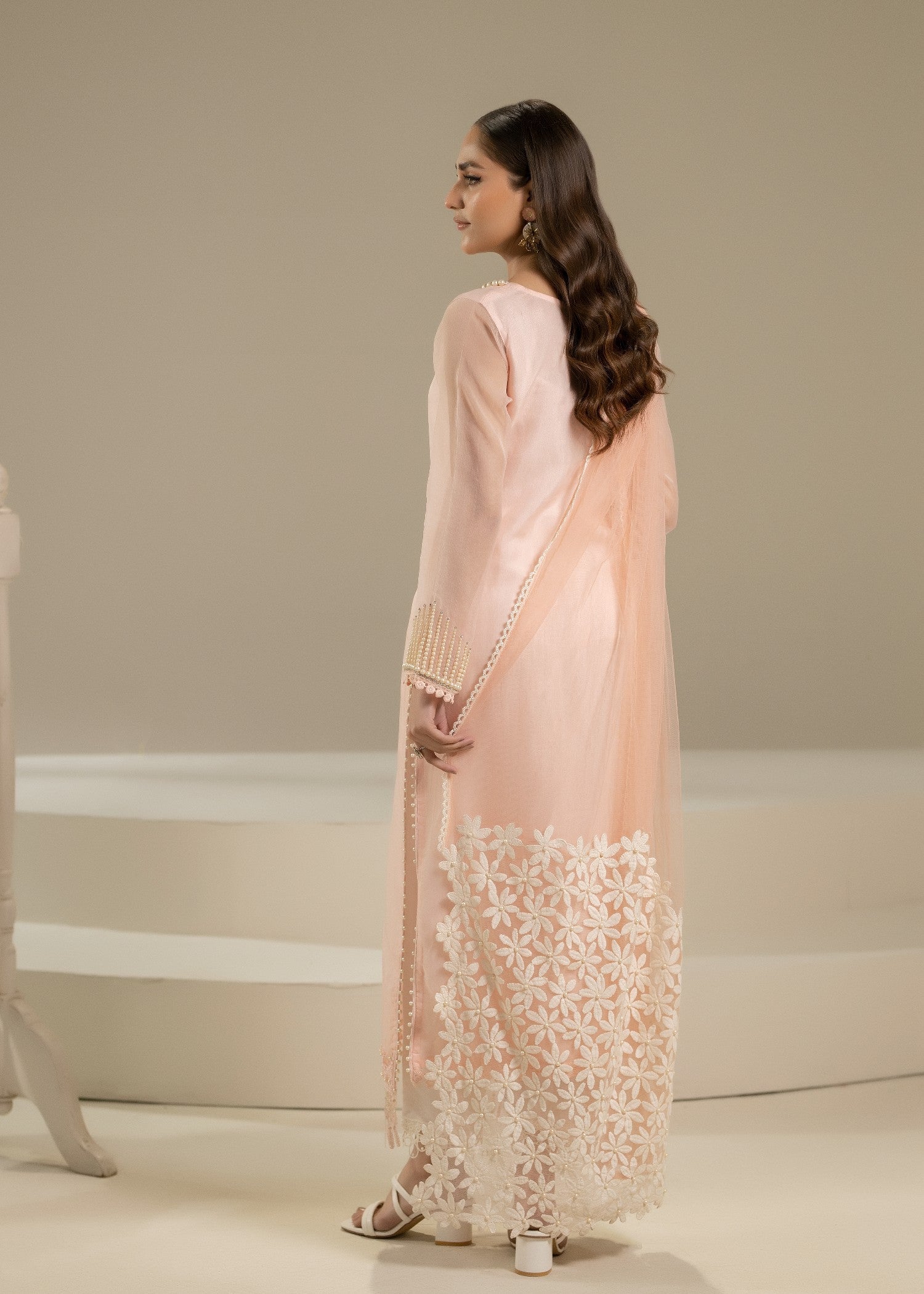 Khuda Baksh Creations Z 305 Pink Women 4pcs