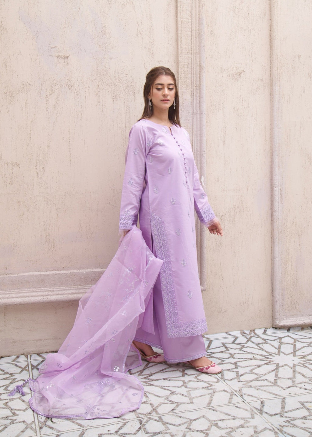 Kunaar Noor e Lilac Women 3pcs