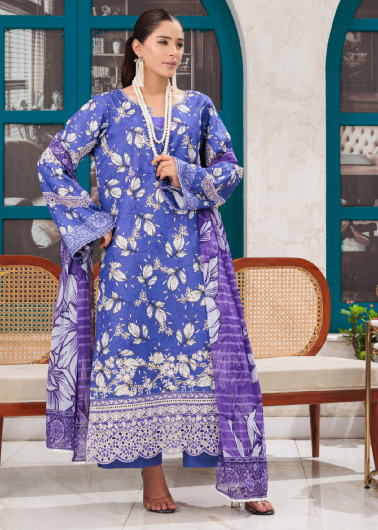 Huma Gul Violet Enchant HG 105 Women 3pcs