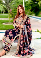 Suits By Sadia Ayesha silk Women 3pcs