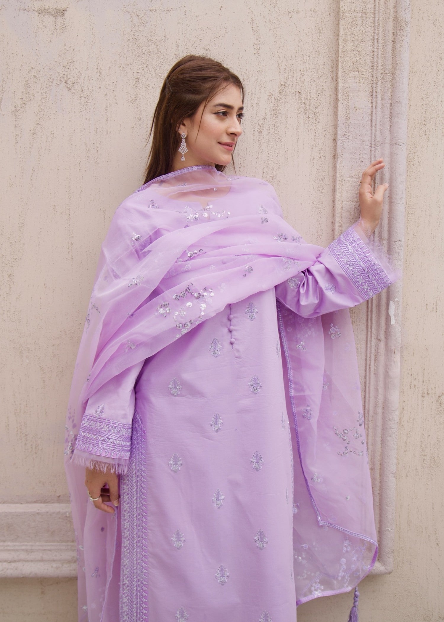 Kunaar Noor e Lilac Women 3pcs