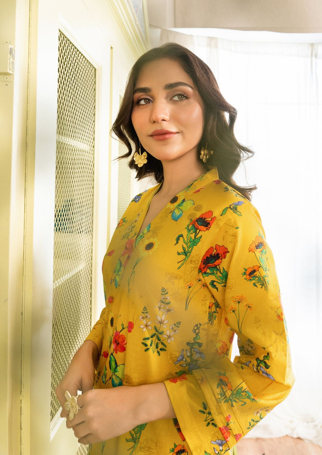 Yolo Pret Digital Print Lawn GULMEENA G25 0012 Women 2pcs