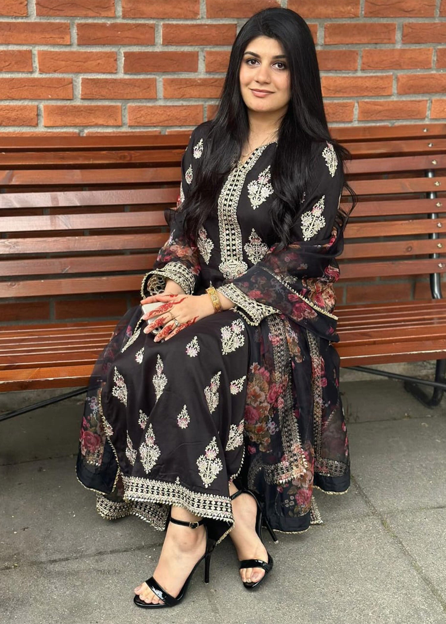 Rang-e-Haya Ayeza (black) Women 3pcs