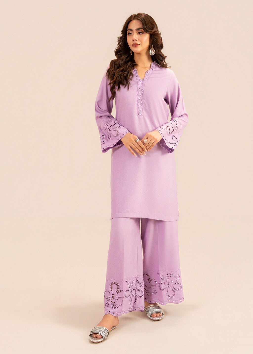 Sahibas By Mirza Amla Purple Women 2pcs
