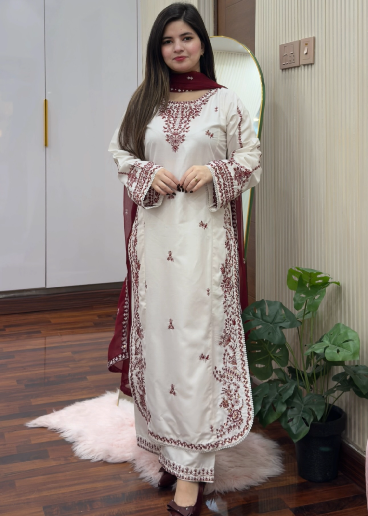 Tehzeeb Libas SNOW DROP Women 3pcs