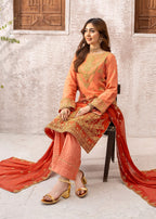 Kanwal Zainab Amber dusk Women 3pcs