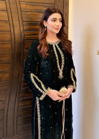 Laal Clothing Velvet V 09 Women 2pcs