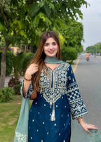 Tehzeeb Libas ZARA EMBROIDERED Women 3pcs