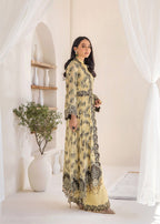 Surmai MUZHIRAH 3 ( PCS EMBROIDER HAND EMBELLISHED SUIT) Women 2pcs