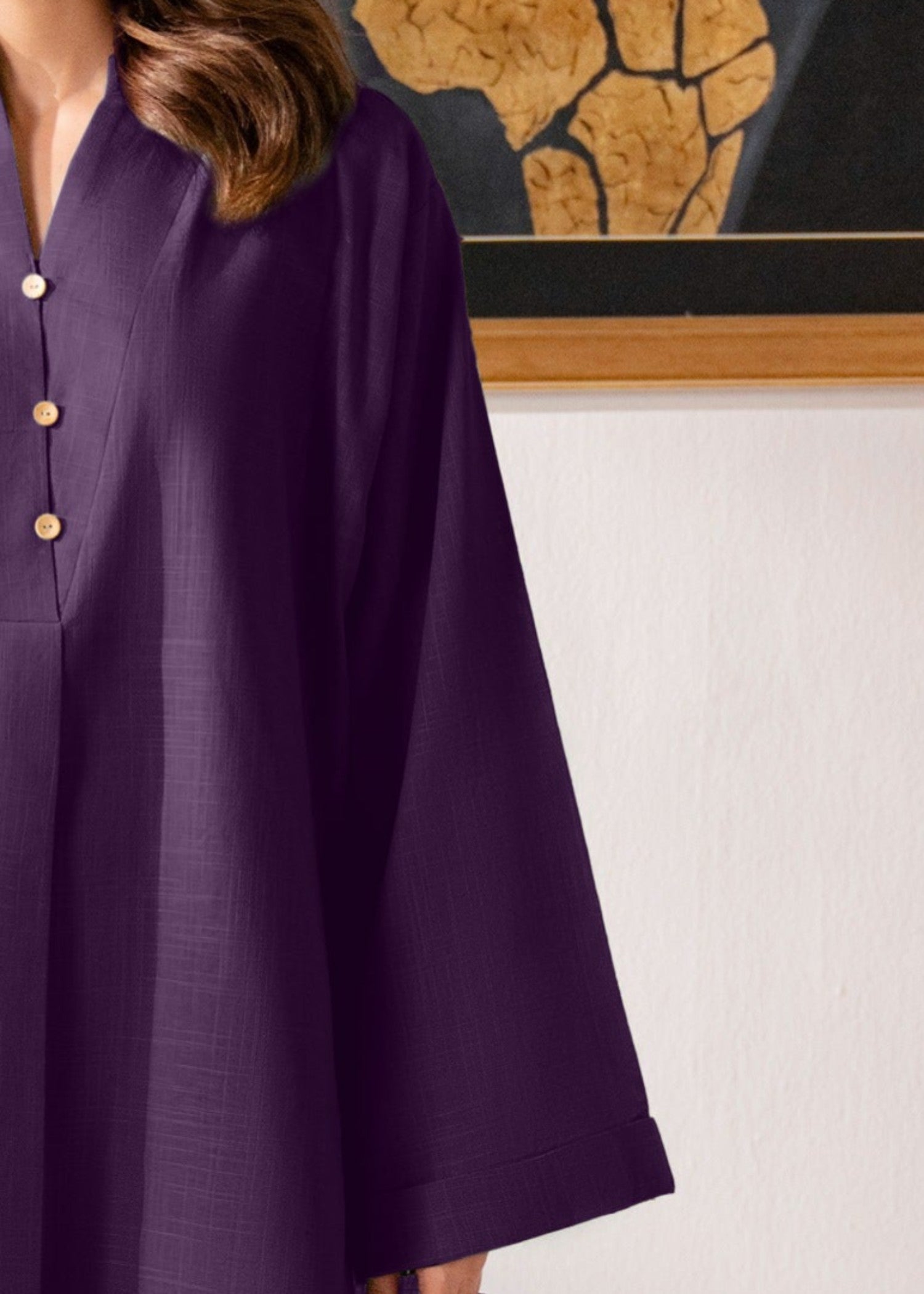 Kiara Canan Deep Purple Women 2pcs