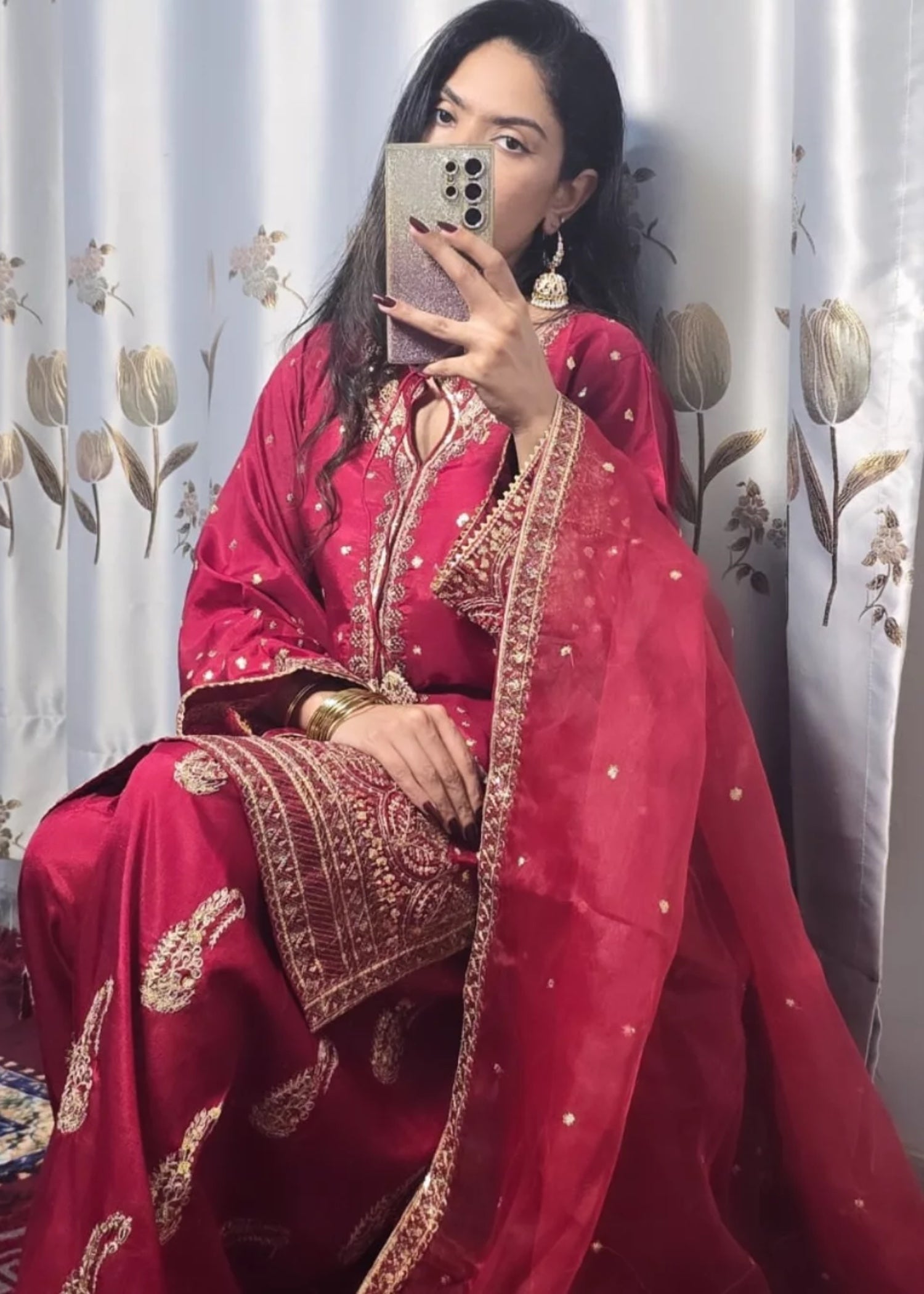 Suits By Sadia FARSHI PINKY Women 3pcs