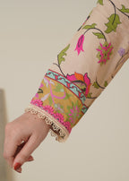 Aroshlay Linen Dress 3 | Unstitched Women 3pcs