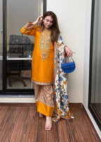 Tehzeeb Libas HAZEL EMBROIDERED Women 3pcs