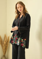 Kiara Calix – Embroidered Co ords Set Women 2pcs