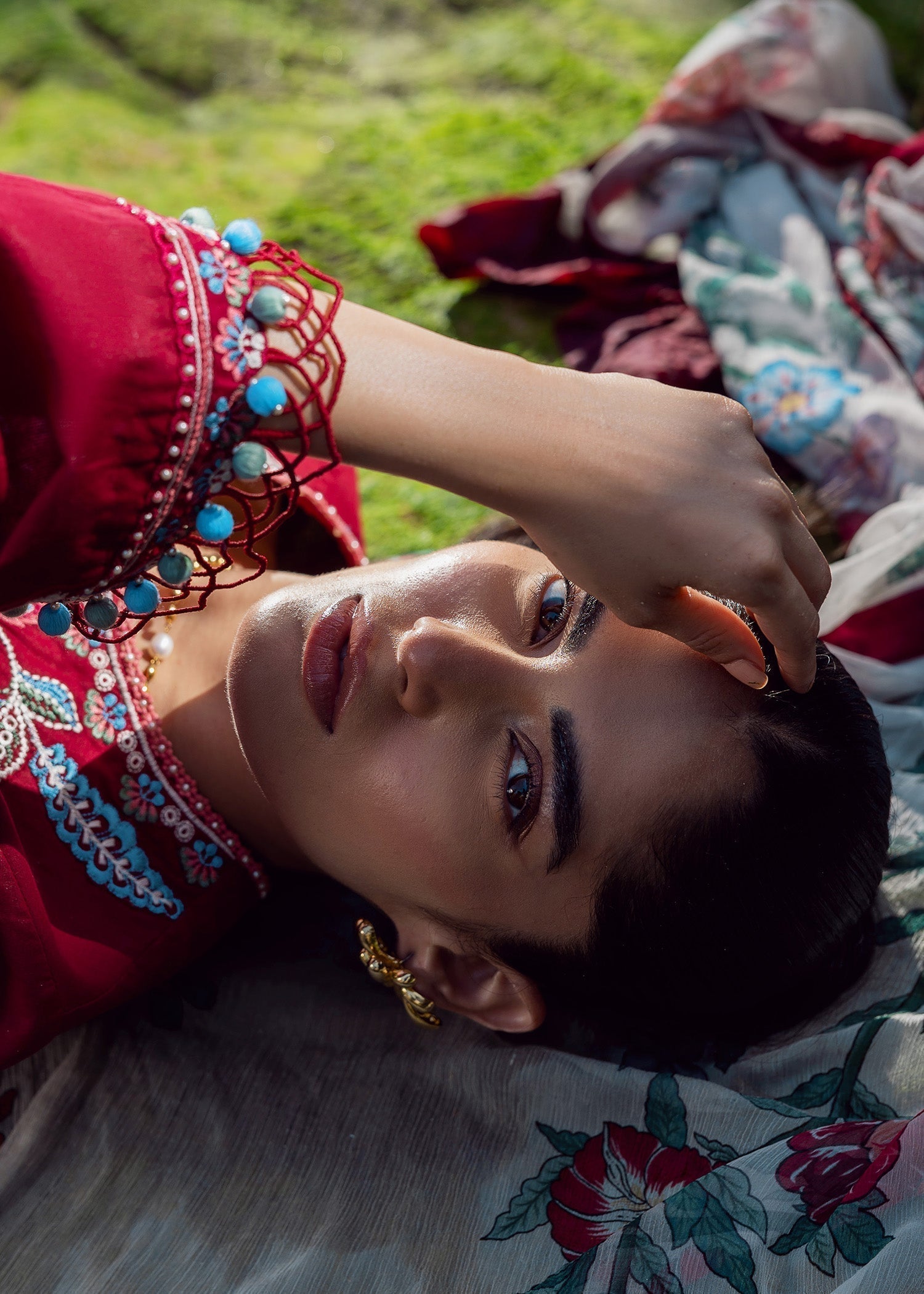 Sadaf Fawad Khan Floral Paisley Women 3pcs