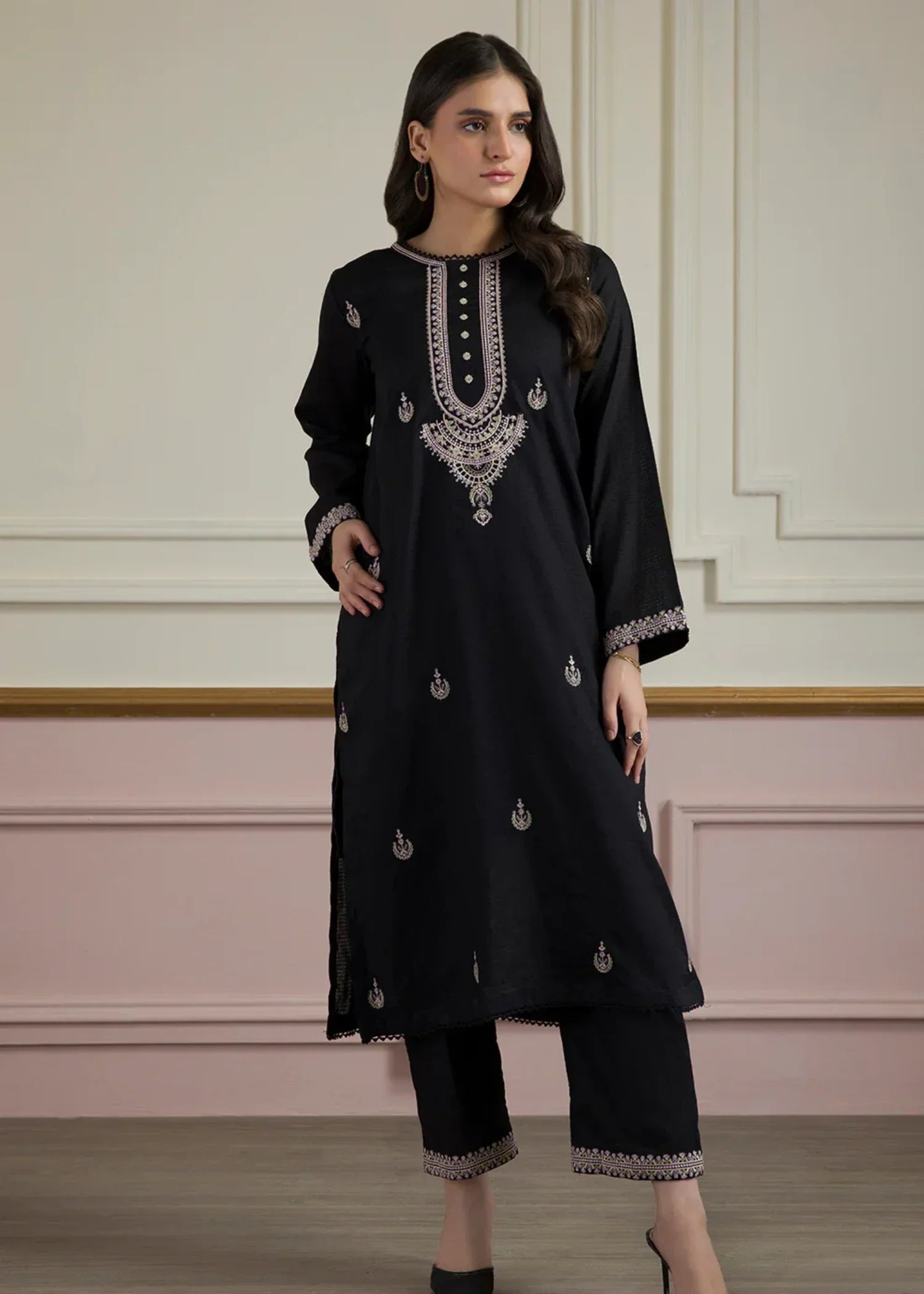 Zellbury WPS2521823 Black Women 2pcs