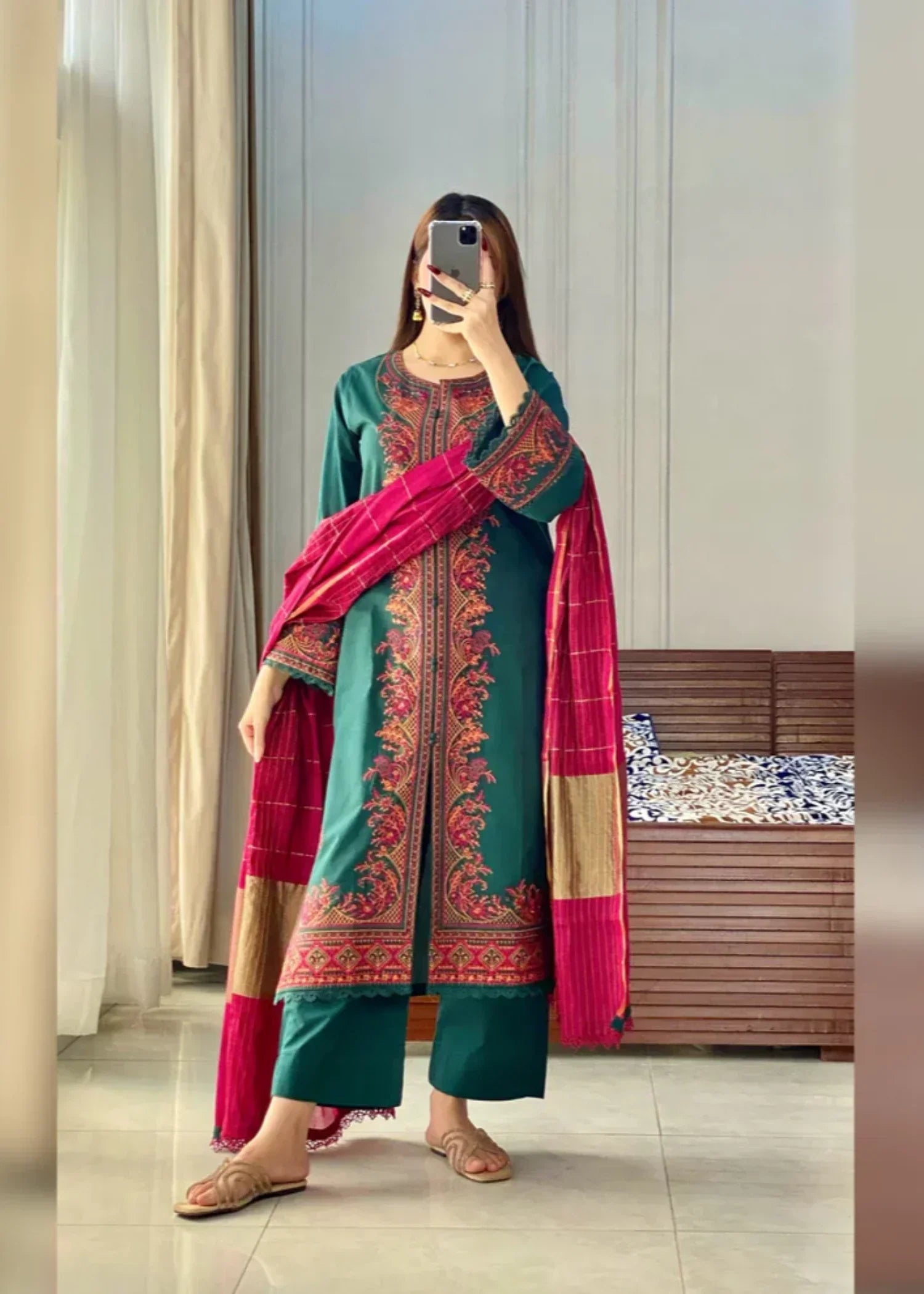 Rosyribbons Flora Embroidered Women 3pcs