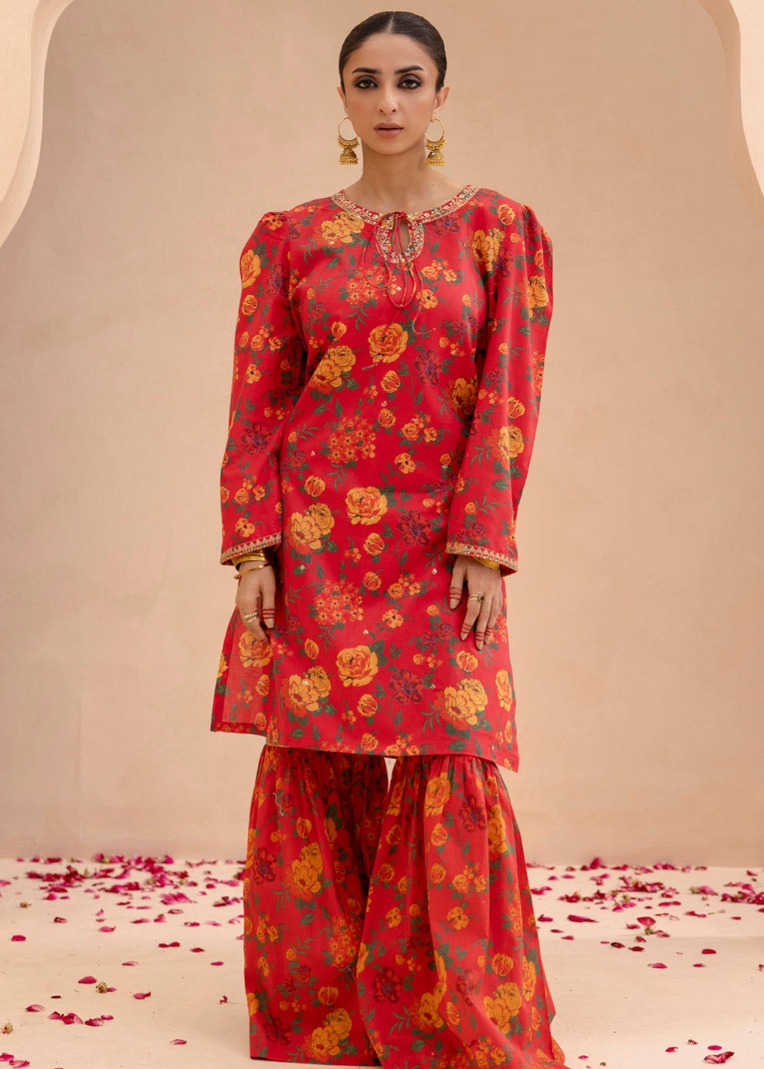 Zellbury WPS2521512 Red Women 2pcs