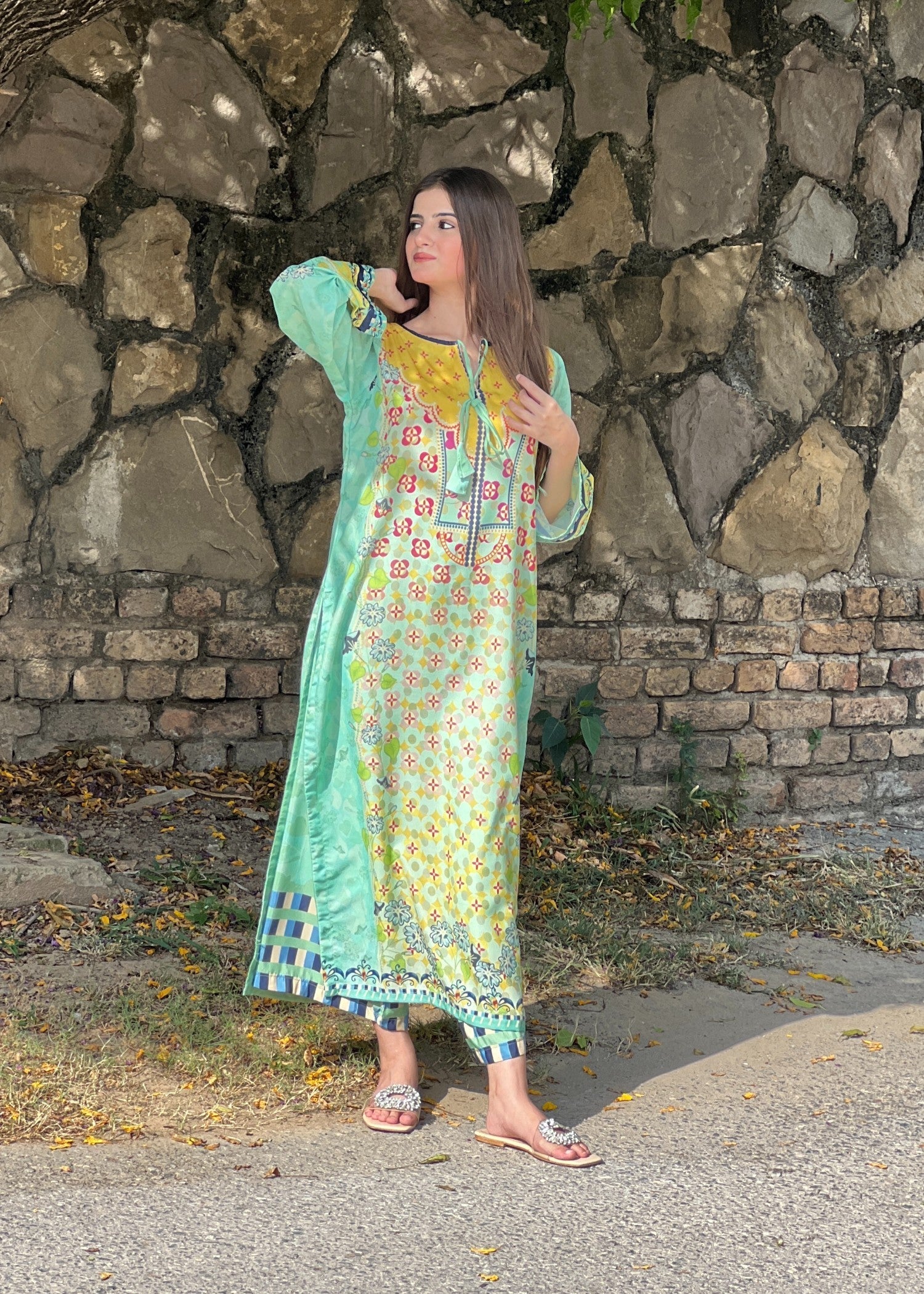 Tehzeeb Libas SHEEZA CORD SET Women 2pcs