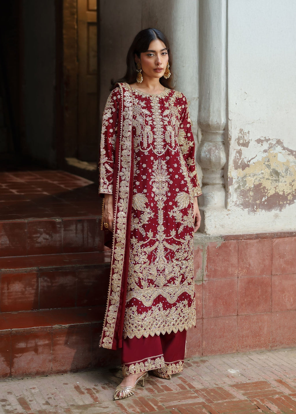 Haseens Official Surkhgul Women 4pcs