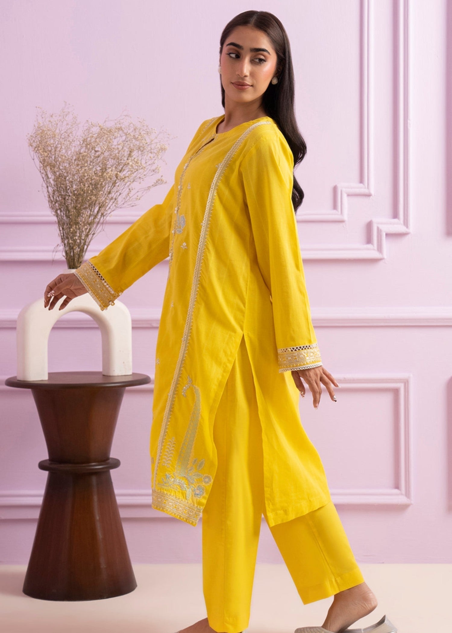 Zellbury WPS2422092 Yellow Women 2pcs