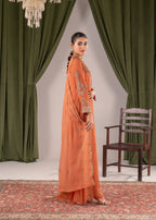 Pehnawa Fashion Flare Maxi chiffon Women 3pcs