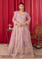 Four Season Boutique QISWAH ANGRAKHA MAUVE Women 3pcs